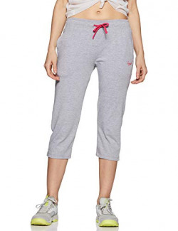 Lyra Women's Track Pants Track_302_GM_S_Grey Melange & Fuschia_S
