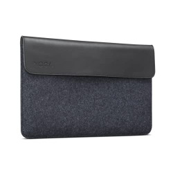 Lenovo Yoga 15-inch Split Leather and Woolen Felt Sleeve with Magnetic Closure (GX40X02934)