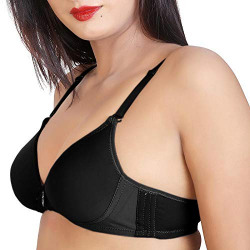 Tanishqa Women's Strapless Padded Bra | Black, 34