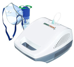 AmbiTech Portable NC-12 Compressor Nebulizer Machine Kit For Adults & Kids