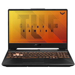 ASUS TUF Gaming A15 Laptop 15.6" FHD 144Hz Ryzen 5 4600H, GTX 1650Ti 4GB Graphics (8GB RAM/1TB HDD + 256GB NVMe SSD/Windows 10/Bonfire Black/2.30 Kg), FA506II-AL117T