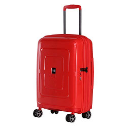 Nasher Miles Amsterdam Polypropylene 65 cms Red Hardsided Check-in Luggage (NM H8012 Amsterdam Red 24)