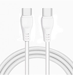 BigPlayer PD Charger Cable For Samsung Galaxy A70 Type C to Type C Fast Charging Cable (1M)