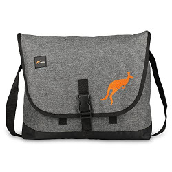 Protecta Leap Crossbody Laptop Messenger Bag - Designed for Laptops & Tablets With Screen Size Up to 12 Inches - Grey