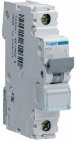 Hager MCB 1POLE 6AMP C CURVE 10KVA NCN106N MCB(1)