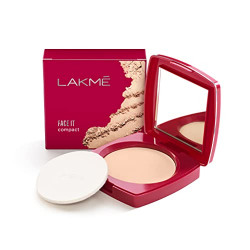 LAKM Face It Compact, Coral, 9 g