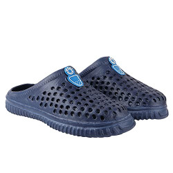 TRYME Flipflop Clogs and Mules Deisgn on Top Lightweight Clogs Slip On Flip Flop for Mens and Boys Navy
