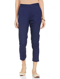 Aurelia Women's Regular Trouser (20AUA60015-602107_Blue_M)