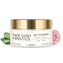 Nourish Mantra Neer Light Gel Moisturizer | Super Light Gel Face Moisturizer |Fresh Glowing Skin & 24 hr Hydration