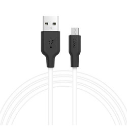 Hoco X21 2.A Silicone Quick Charging Cable (Micro Cable, White)