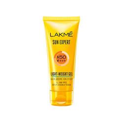 Lakme Sun Expert Spf 50 Gel For All Skin Types, 50 G, Pack Of 1