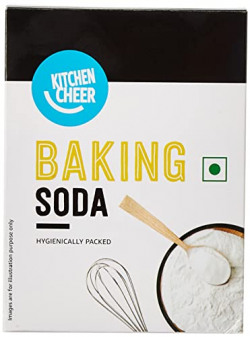 Amazon Brand  Kitchen Cheer Baking Soda, 100% Food Grade, Perfect for Baking, Cooking & Cleaning, 500 GMS