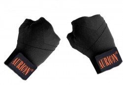 Aurion 3434 Canvas Boxing Hand Wraps, 108-inch Black Boxing Hand Wrap(Black, 118 inch)