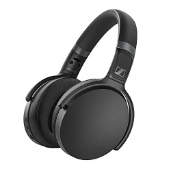 Sennheiser HD 450SE Bluetooth 5.0 Wireless Over Ear Headphone with mic, Alexa Built-in - Active Noise Cancellation, 30-Hour Battery Life, USB-C Fast Charging, Foldable - Black