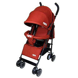 Nina Stroller Cum pram N50 Purple & Red