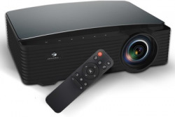 ZEBRONICS ZEB-PIXAPLAY 16 with Android 9.0,Full HD 1080p,Dual band WiFi/BT v5.1 & E-Focus (4000 lm / 1 Speaker / Remote Controller) 8GB Internal Storage Projector(Black)