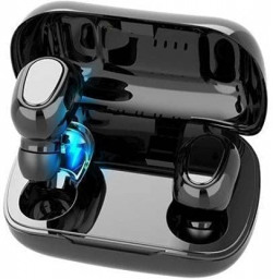 Skynote Fd1 S_S L21 Air-Port Waterproof Stereo Bluetooth Truly Wireless In Ear Earbuds With Mic (Black)