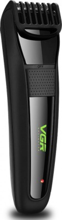 VGR V-015 Professional Hair Trimmer Trimmer 60 min  Runtime 7 Length Settings(Black)