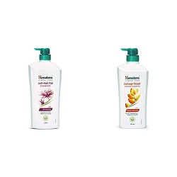 Himalaya Anti Hair Fall Shampoo with Bringaraja, 1000 ml and Himalaya Damage Repair Protein Shampoo, 700ml