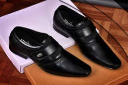 VENTOS Monk Strap For Men(Black)