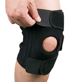 EKTAELITE Rehab Extreme Adujustable Open Patella Knee Support Stabilizer for Compression & Pain Relief | Best Joint Protection for All Ligament Injury, Fitness & Sport activities (Free Size) (1)