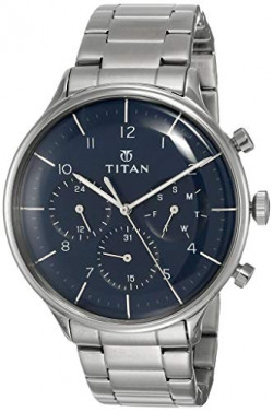 Titan Classique Analog Blue Dial Men's Watch NM90102SM01/NN90102SM01/NP90102SM01