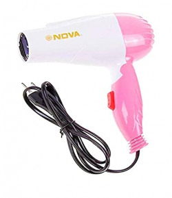 Nova 2 in 1 Hair Straightner and Hair Curler NHC 990/00 Hair Straightener,Pink,Medium