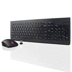 (Refurbished) Lenovo GX30N81776 KB MICE_BO 510 Wireless Combo (Black)