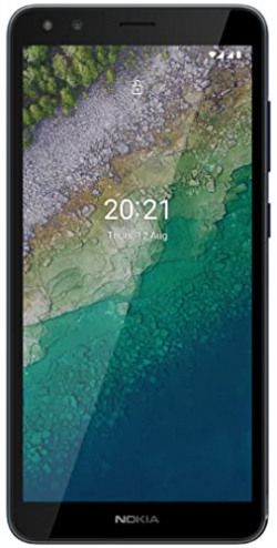 (Renewed) Nokia C01 Plus 4G, 5.45 HD+ Screen, Selfie Camera with Front Flash | 32GB Storage (Blue)