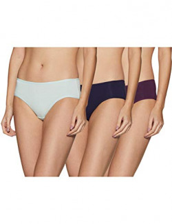 Triumph International Women's Brief (M000153_Black Neutral Beige Deep Burgundy_S)