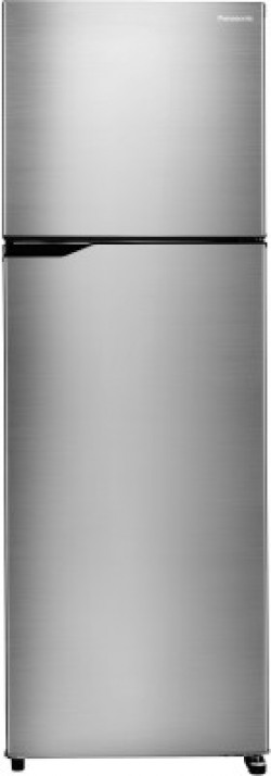 Panasonic 335 L Frost Free Double Door 2 Star Refrigerator(Silver, NR-TBG34VSS3)