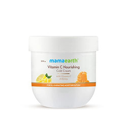 Mamaearth Vitamin C Nourishing Cold Winter Cream for Face & Body with Vitamin C & Honey for Illuminating Moisturization  200g