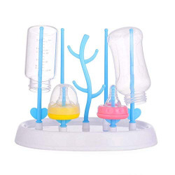 SYGA Baby Bottle Drying Rack Plastic Demountable Dustproof Branch for Baby Bottle Nipple Straw