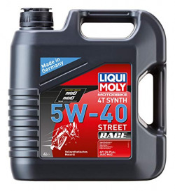 Liqui Moly 5W40 4T Street Race Fully Synthetic Engine Oil (4 Litre) (20076)