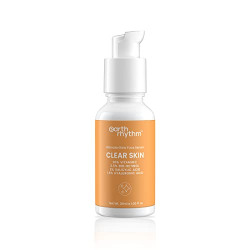 Earth Rhythm 20% Vitamin C Serum for Glowing & Clear skin with Hyaluronic & Salicylic Acid| Hydrates Moisturizes & Brightens | Suitable for Oily Sensitive & Acne Prone Skin| Men & Women - 30 ml