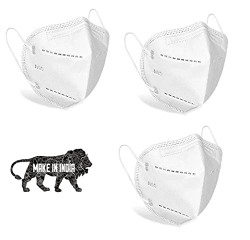DEUSON ECOM N95 Face Mask N95 Reusable Washable Mask Anti Air Pollution, Face Mask, Reusable, Washable Protect Mouth Droplets, Dust And Pollution, Mask. Unisex, 5 Layer for Men Women (3)