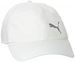 Puma Unisex's Cap (2371102 White_Free Size)