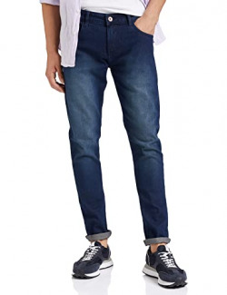 Amazon Brand - Symbol Men's Skinny Fit Stretchable Jeans (SYMCOM-16-SK_Medium Blue_30)