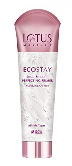 Lotus Makeup Ecostay Insta Smooth Perfecting Primer, 30g, Transparent