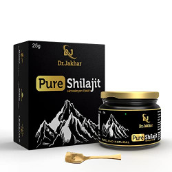 Real Himalyan Natural & Pure Shilajit Resin| For Strength, Energy, Focus and Vitality | Enrich with Minerals - 25 g