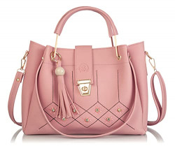Martucci Pu Leather Single Handbags For Women, 5L - Light Pink