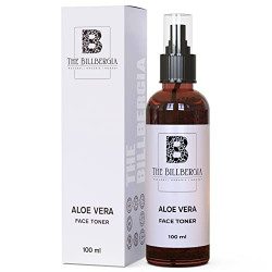 The Billbergia Aloe Vera Face Toner Spray For Pore Tightening & Skin Glow With Cucumber & Basil Extract. Natural, Vegan, Non-Toxic, Alcohol-Free| All Skin Types| For Men & Women -100 Ml