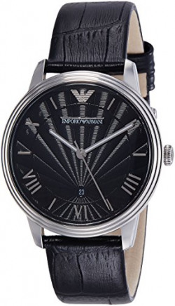 Emporio Armani Analog Black Dial Men's Watch-AR1611I