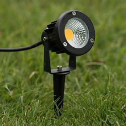 Varnet Waterproof Outdoor Adjustable 3 Watt Garden LED Spot Light - Blue Color , Metal