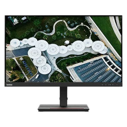 Lenovo ThinkVision S24e-20 23.8-inch FHD Monitor,16:9 Aspect Ratio, 60Hz, 3000:1 Contrast, HDMI VGA Inputs, Eye Comfort (Raven Black) 62AEKAR2WW