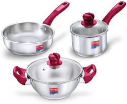 Prestige Induction Bottom Cookware Set(Stainless Steel, 1 - Piece)