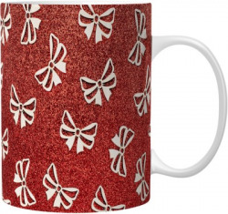 Poorak valentine day gift 3 Ceramic Coffee Mug(330 ml)