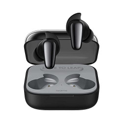realme Buds Air 3S Bluetooth Truly Wireless in Ear Earbuds, 11mm Triple Titanium Driver, with Mic AI ENC for Calls, Dual Device Pairing, 30hrs Total Playback with Fast Charging (Bass Black)
