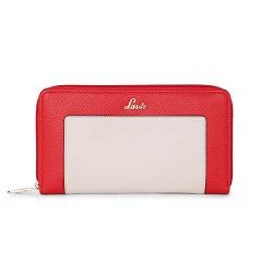 Lavie Astrid Passport Holder Zip Around Women's Wallet(Red)