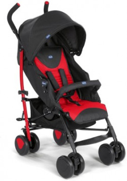 Chicco Echo stroller w/ Bumper bar Scarlet Stroller(4, Red)